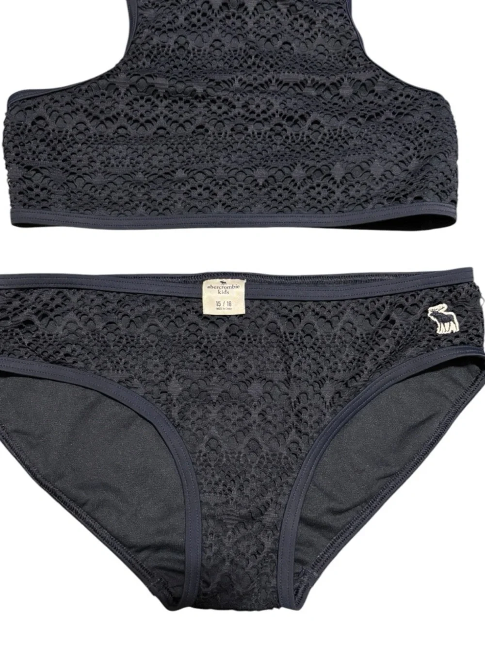 abercrombie kids Blue Lace Two-Piece Swim Bikini